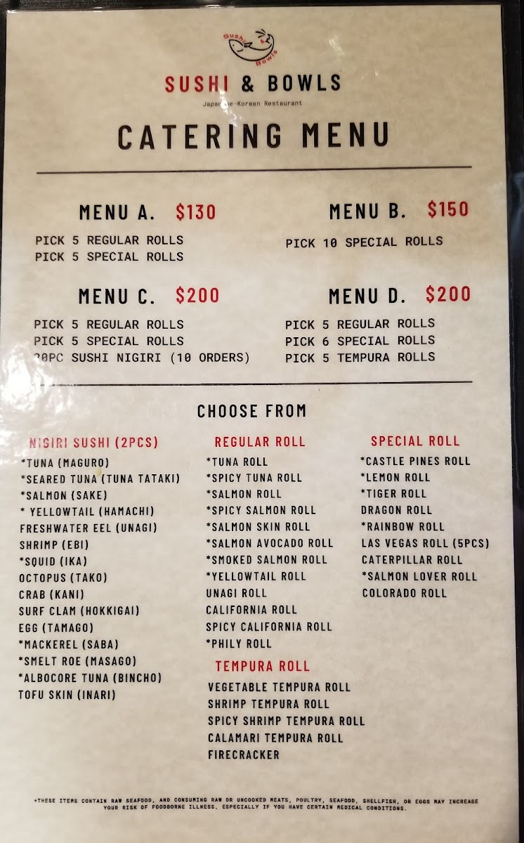 Menu Sushi & Bowls-2
