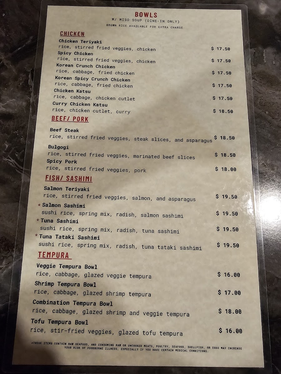 Menu Sushi & Bowls-6