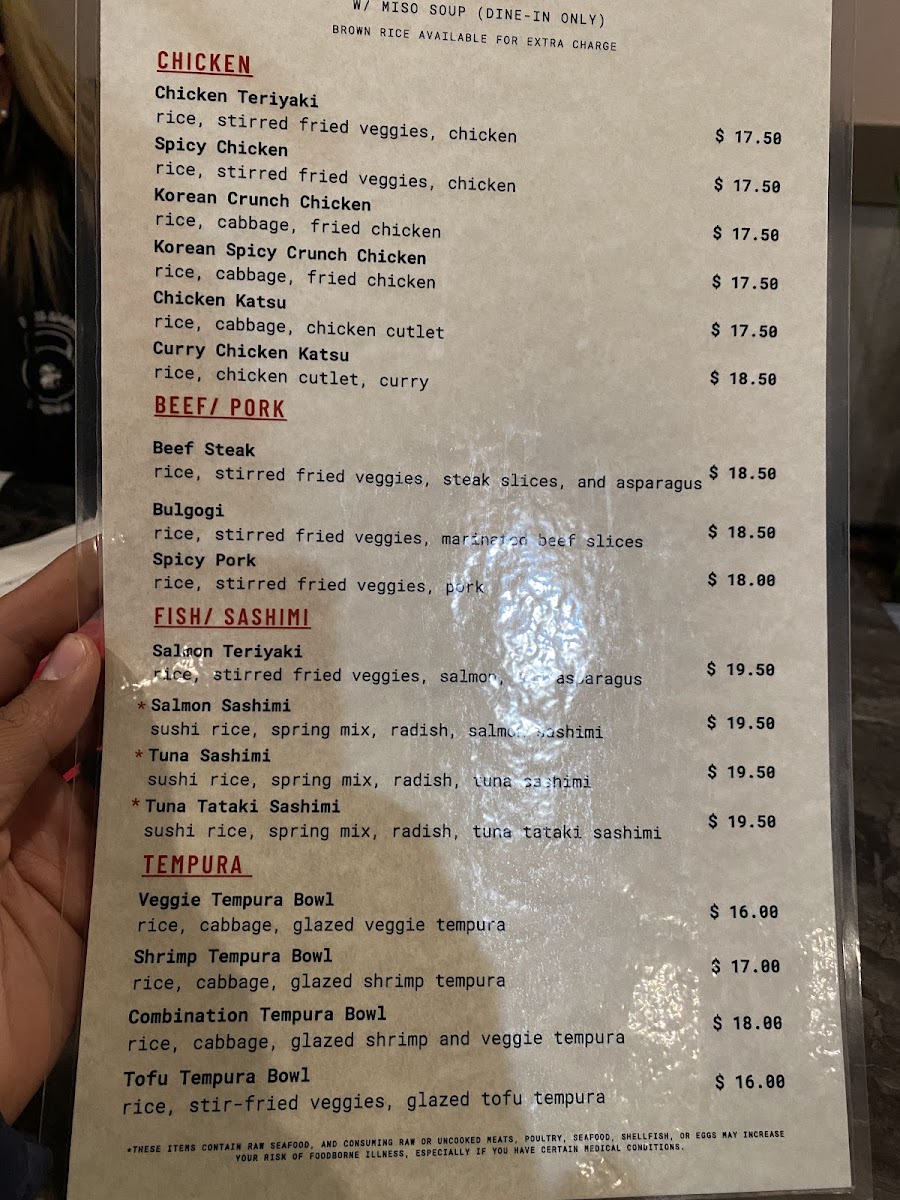 Menu Sushi & Bowls-7